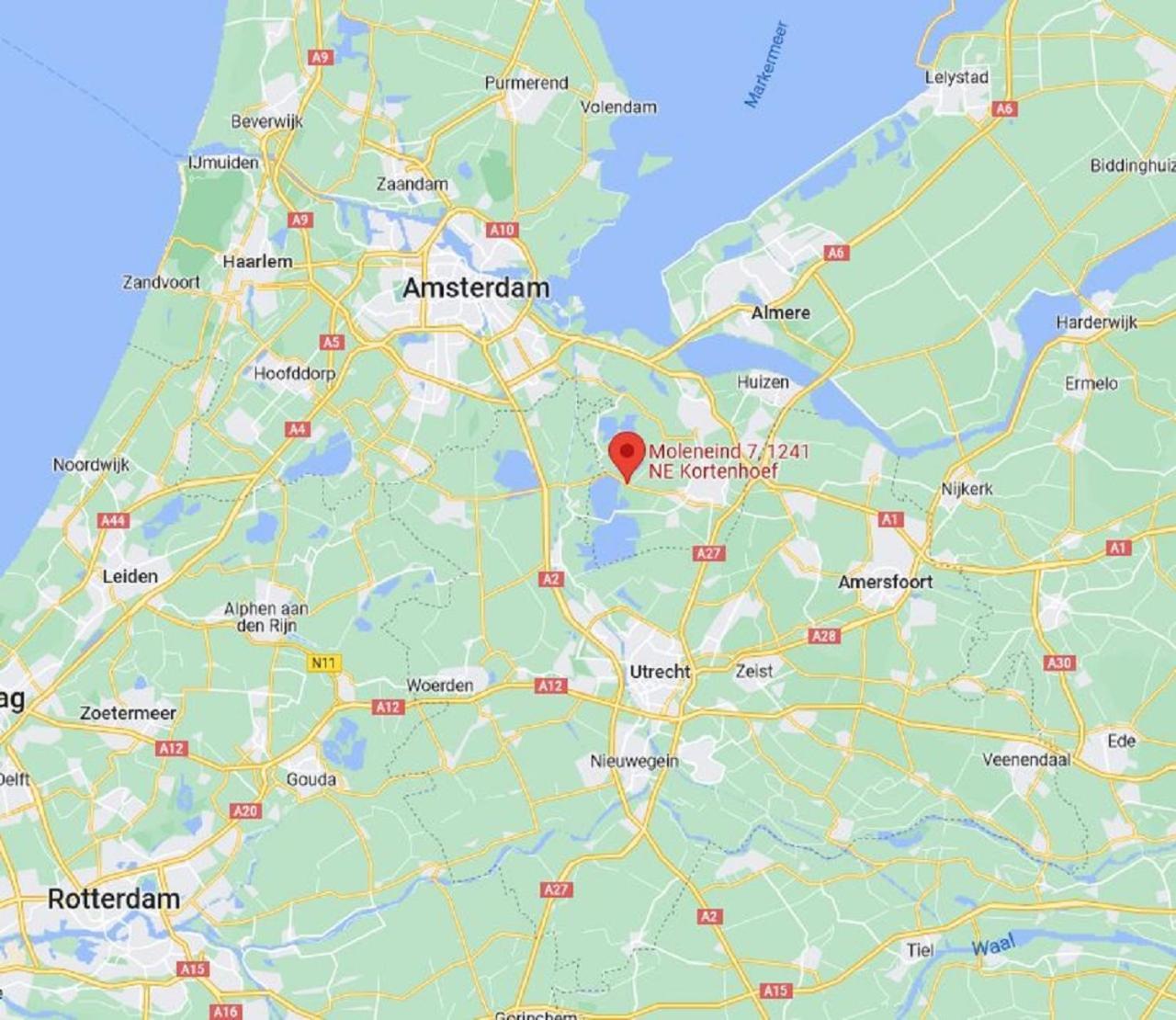 Top Appartement Short Stay In Mooie Omgeving Kortenhoef. Bagian luar foto